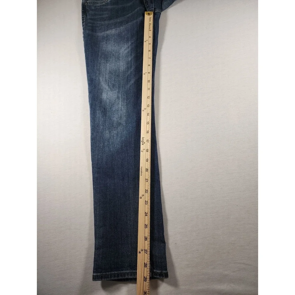 KUT from the Kloth Catherine‎ Boyfriend Jeans Women 4 Distressed Denim Mid Rise